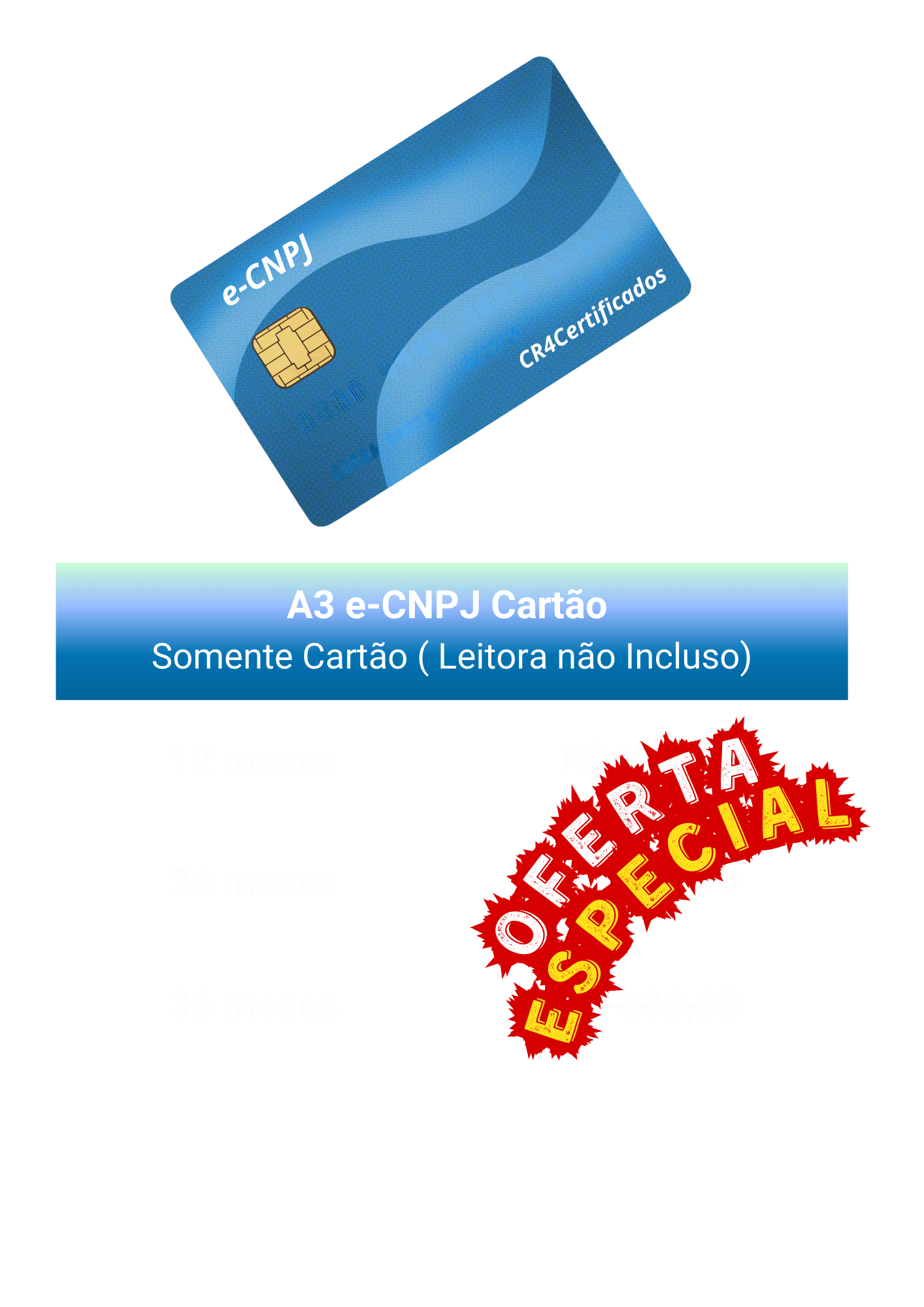 Cartão A3 e-CNPJ